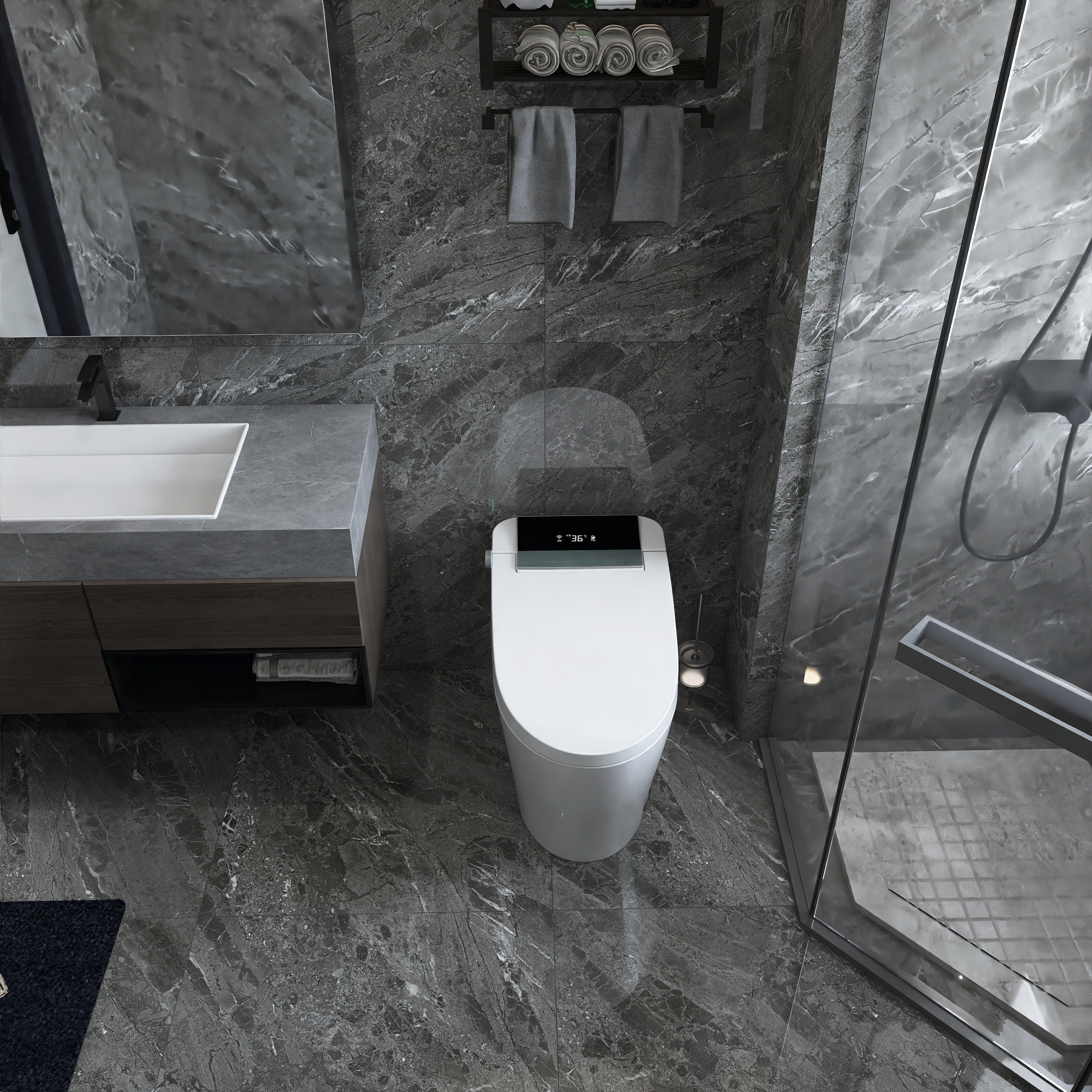 坐浴盆馬桶的泡沫沖水是什麽意思