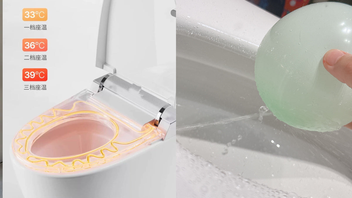 smart bidet toilet Cleaning Power and Heated Comfort are the Keys to Health