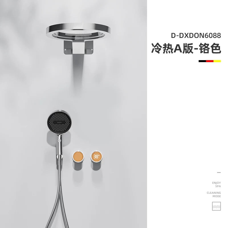 入墙/暗装恒温淋浴花洒