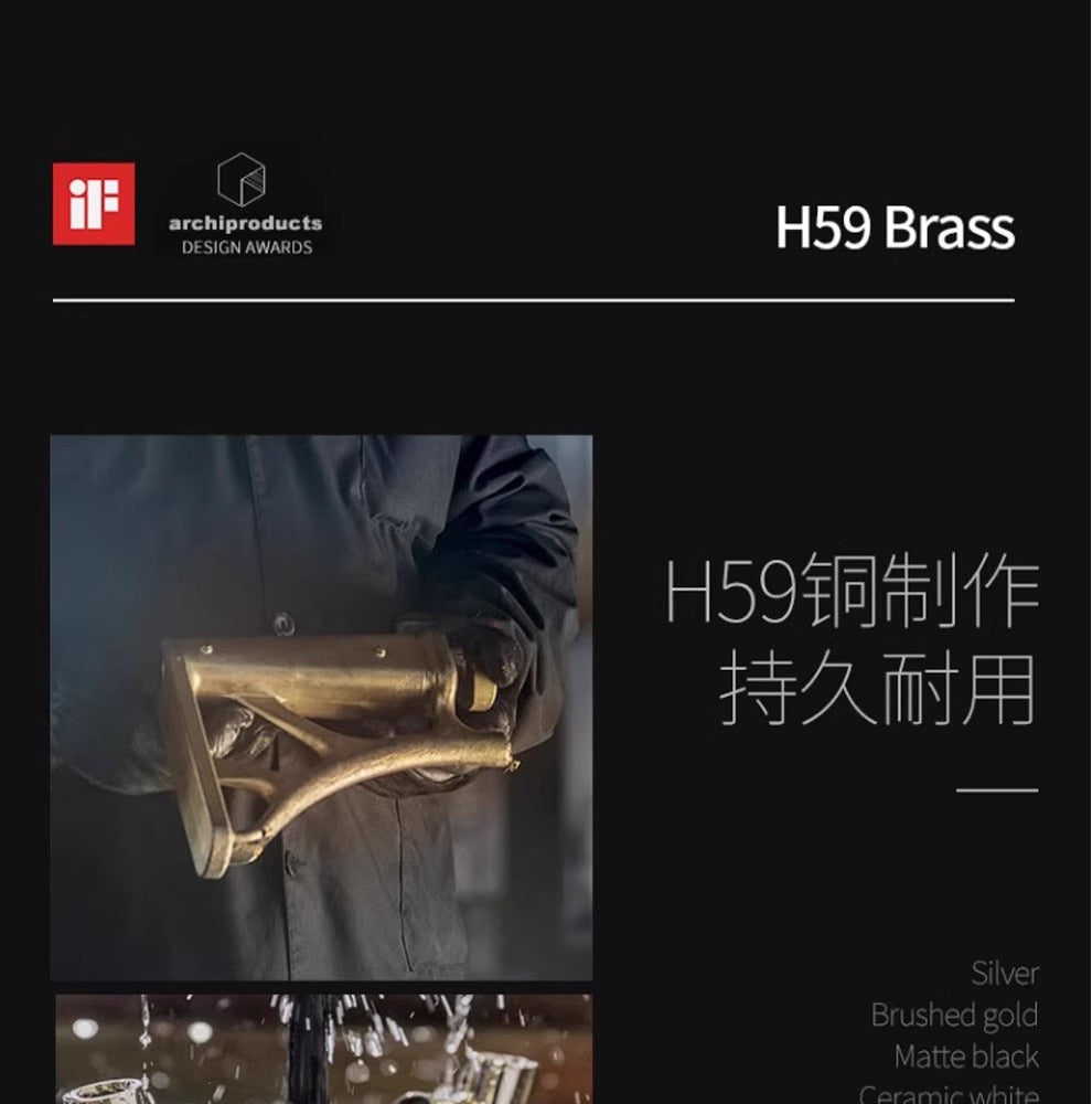 瀑布式面盆洗手間盥洗用品洗臉盆創意設計感