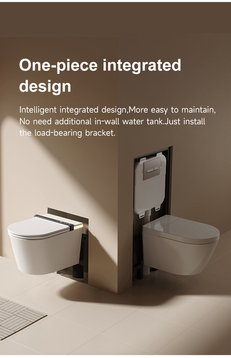 The S005 Wall-Hung Smart bidet Toilet: Full Automation & 550mmCompact Design