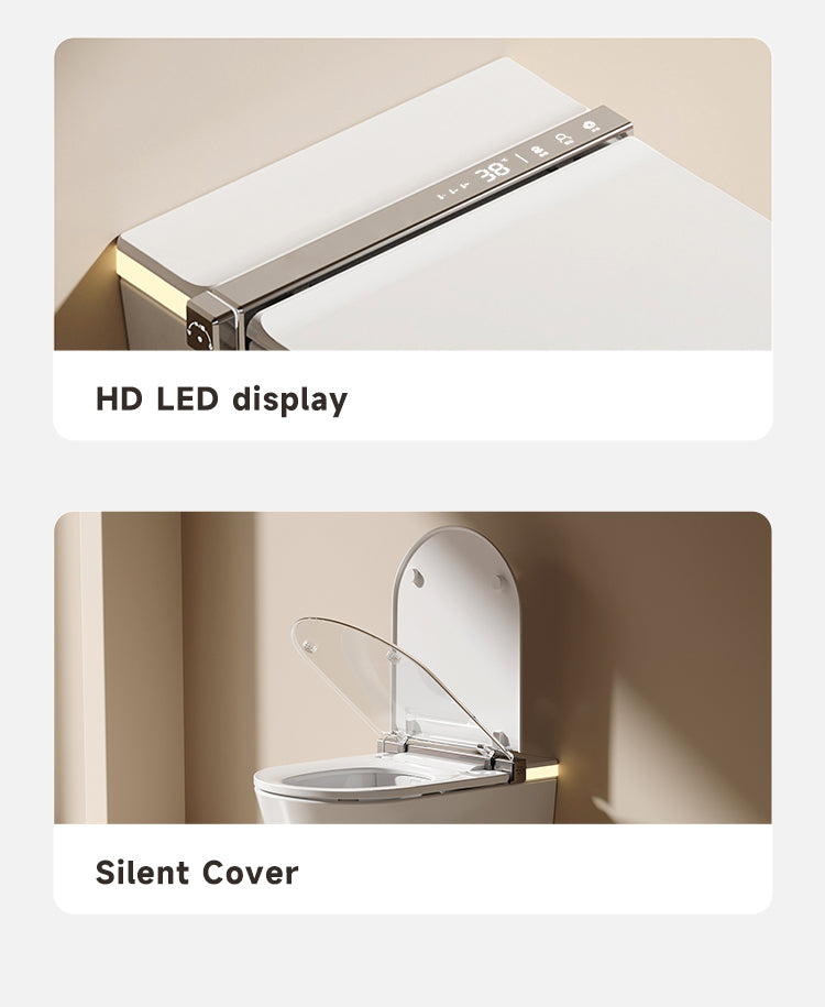 The S005 Wall-Hung Smart bidet Toilet: Full Automation & 550mmCompact Design