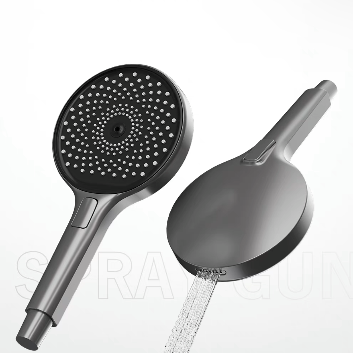 入牆式暗裝花灑套裝極簡風大水流量