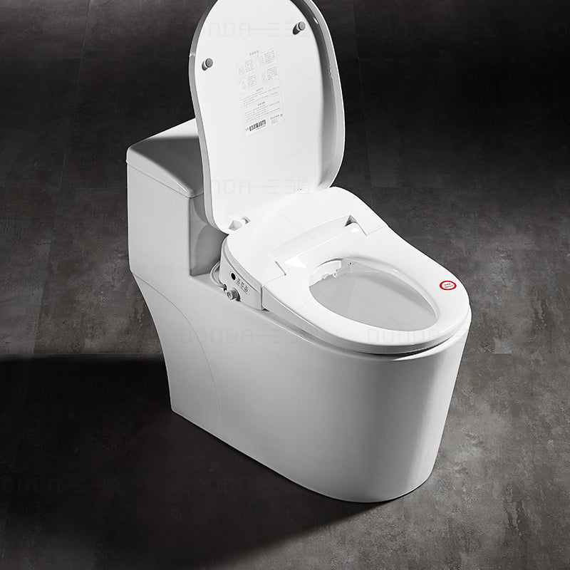 AK66 Smart Bidet Seat featuring an Ergonomically Contoured Design for Ultimate Pressure Relief. The Specially Shaped Heated Seat Provides Superior Support and Comfort, Minimizing Leg Numbness During Extended Use for a Truly Luxury Bathroom Experience