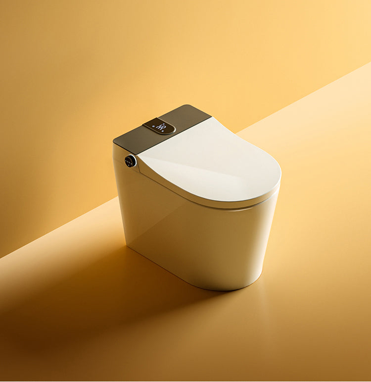 K50 Compact Smart Bidet Toilet with a Sleek Space-Saving Design, Perfect for Small Bathrooms and Powder Rooms. Features Fully Automatic Cleansing and a Modern Minimalist Profile without Sacrificing Comfort
