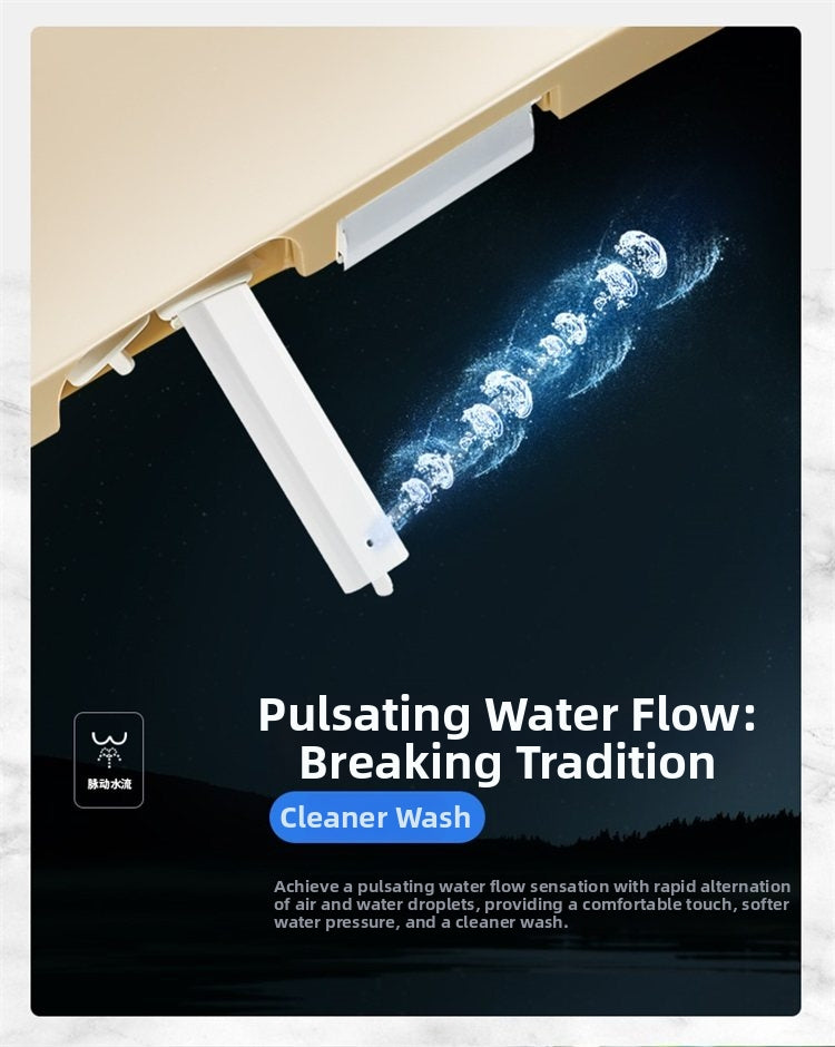 H881 enema bidet toilet with pulsating water wash technology: providing powerful cleaning performance and a comfortable, non-stinging experience for sensitive skin