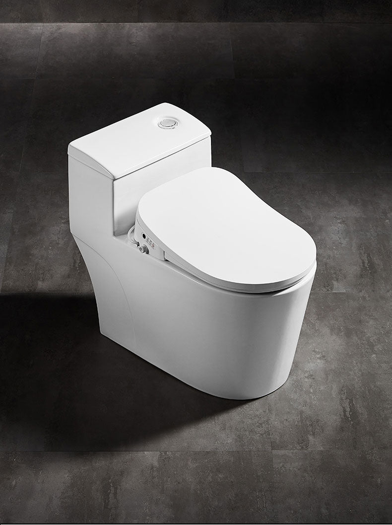 The KB32 bidet lid is crafted from high-grade ABS material, featuring a high-gloss finish and premium texture that adds a sleek, modern touch to your bathroom while ensuring long-lasting durability.